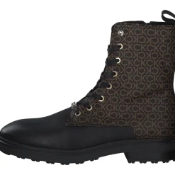 Calvin Klein HW0HW01314, Schnürstiefeletten, Damen, Braun