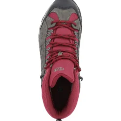 EB-Sport 221124, Wanderstiefel, Damen, grau/bordeaux
