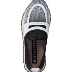 Hispanitas Schuhe Kansas HV254043, Mokassins, Damen, black/white