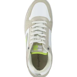 KangaROOS 30059-1080, Schnürschuhe, Damen, beige / limetta