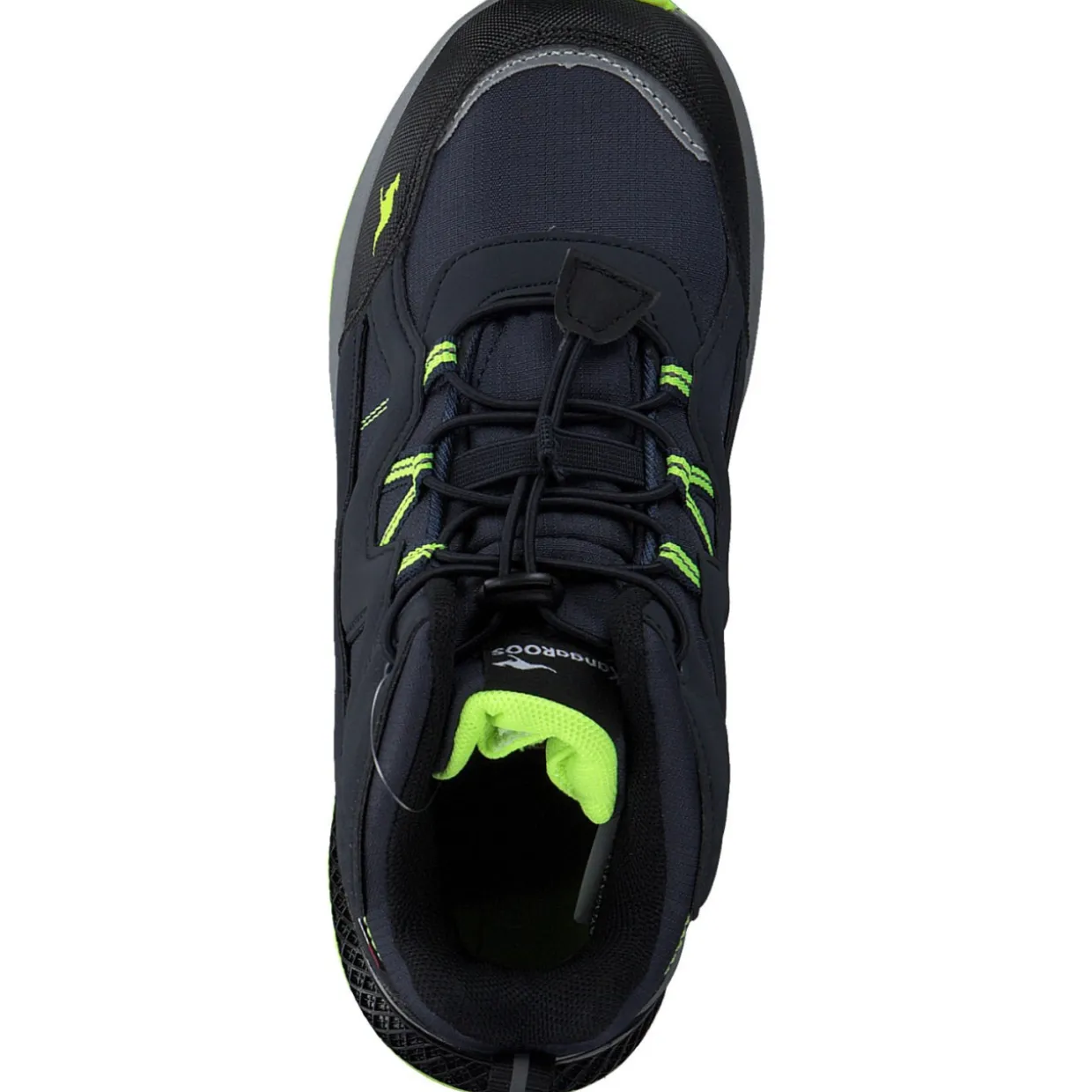 KangaROOS 18801, Stiefel (Kinder), Kinder, Dunkelblau/Lime
