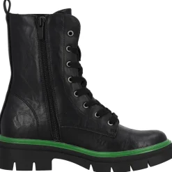 Palado Jazzly by Sila Sahin, Schnürstiefel, Damen, Schwarz/Grün
