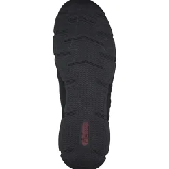Rieker L0656, Schnürschuhe, pazifik/pazifik/schwarz