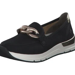 Rieker 58944, Mokassins, Damen, Schwarz