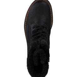 Rieker 72625, Schnürstiefel, Damen, schwarz/nero