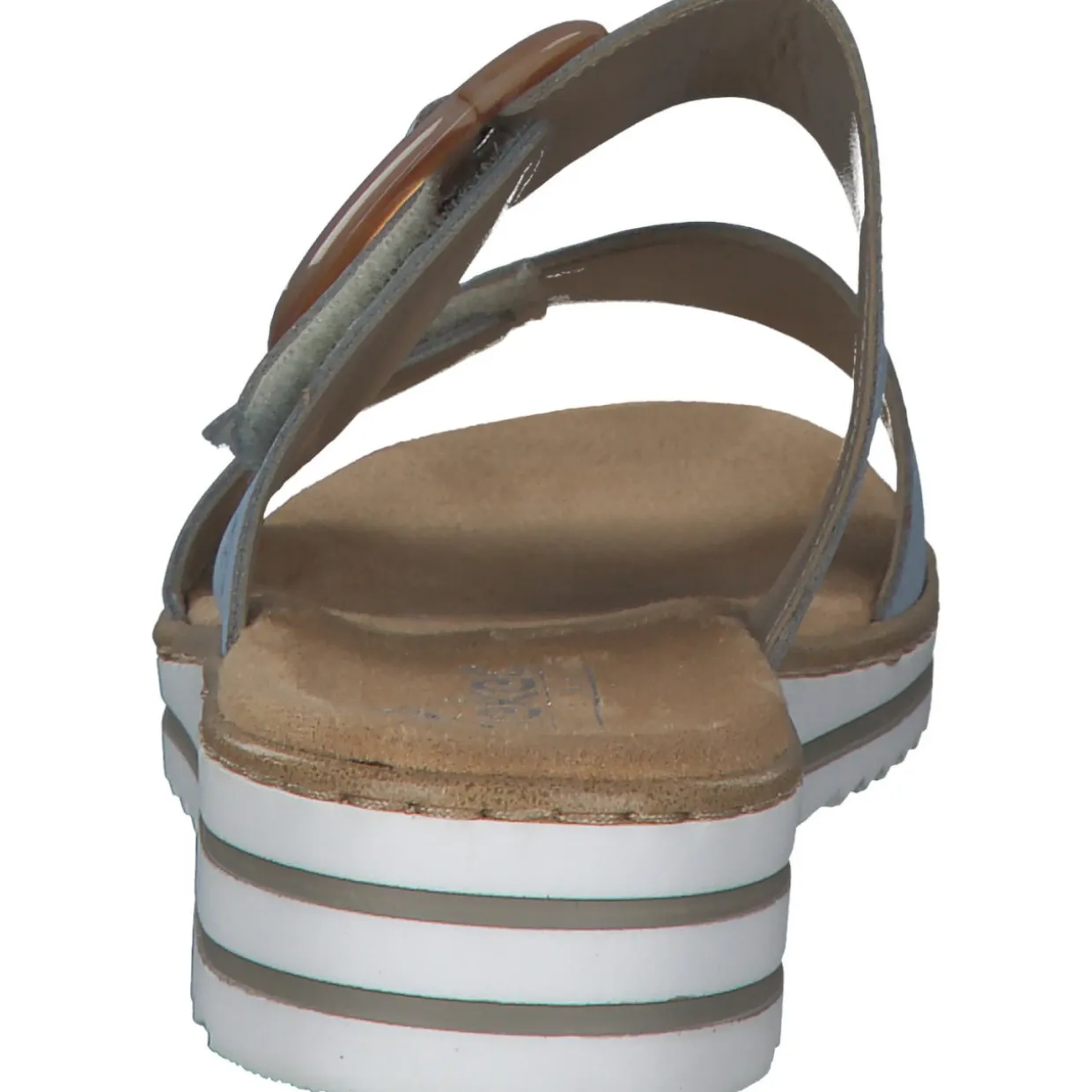 Rieker V0692, Pantoletten & Badeschuhe, Damen, Blau