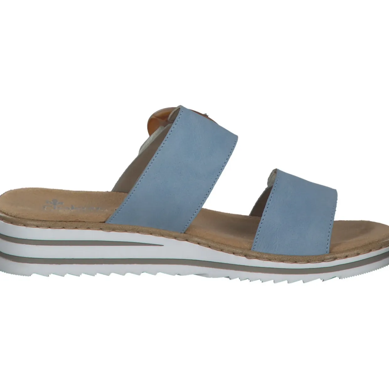Rieker V0692, Pantoletten & Badeschuhe, Damen, Blau