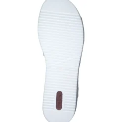 Rieker V0240, Plateau-Sandaletten, Damen, Weiß (Weiss)