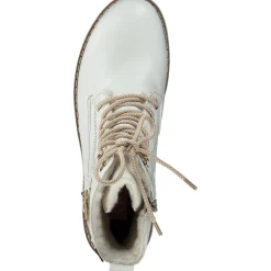 Rieker Y9126, Schnürstiefel, Damen, Weiß