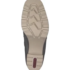 Rieker Y9071, Winterstiefeletten, Damen, Grau (Leinen)
