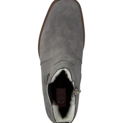 Rieker Y9071, Winterstiefeletten, Damen, Grau (Leinen)