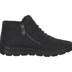 Rieker Z0051, Winterstiefeletten, Damen, Schwarz (Black)