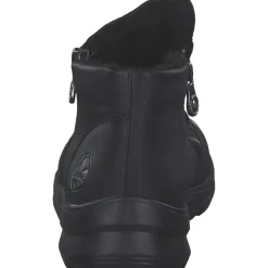 Rieker Z0051, Winterstiefeletten, Damen, Schwarz (Black)