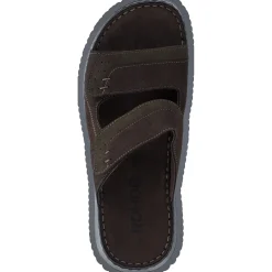 Rohde 5984, Pantoletten, Damen, MOCCA/Braun