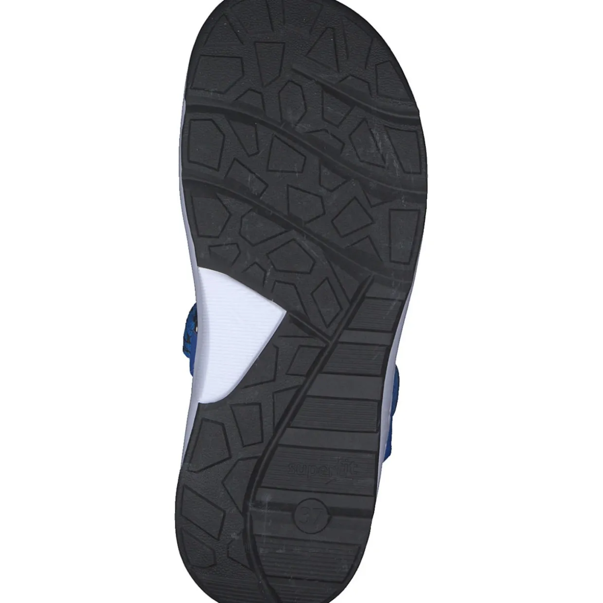 Superfit CRISS CROS 00580, Sandalen (Kinder), Kinder, Blau/grau