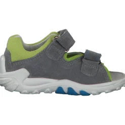 Superfit FLOW 00034, Sandalen (Kinder), Kinder, HELLGRAU/HELLGRÜN