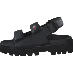 Tommy Hilfiger EN0EN02461, Keilsandaletten, Damen, Schwarz