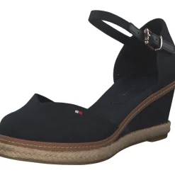 Tommy Hilfiger FW0FW04787, Keilpumps, Damen, Blau (Desert Sky)