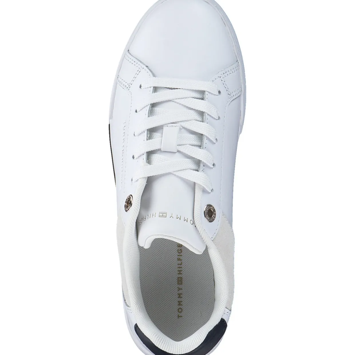 Tommy Hilfiger FW0FW07118, Sneakers Low, Damen, white/RWB