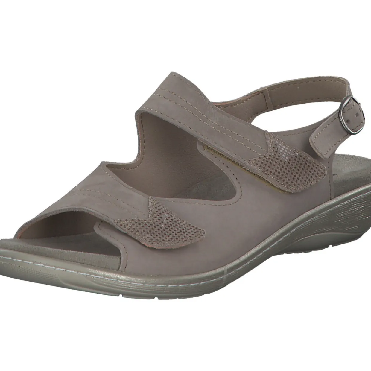 Aco Wally 02 705, Keilsandaletten, Damen, taupe 196/514