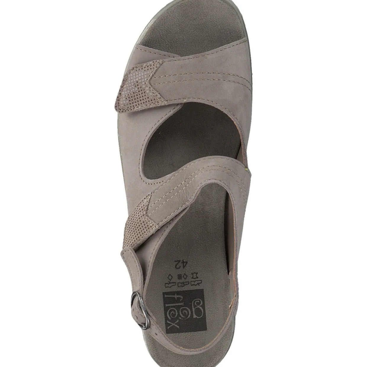 Aco Wally 02 705, Keilsandaletten, Damen, taupe 196/514