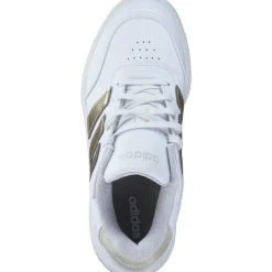 Adidas Courtblock Bold, Schnürschuhe, Damen, FTWWHT/CYBEMT/ORBGRY