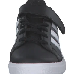 adidas IE5995 Grand Court 2.0 EL C, Slipper (Kinder), Kinder, CBLACK/FTWWHT/CBLACK