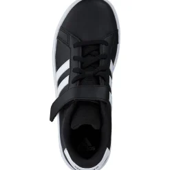 adidas IE5995 Grand Court 2.0 EL C, Slipper (Kinder), Kinder, CBLACK/FTWWHT/CBLACK