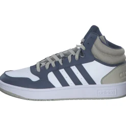 adidas IH0158 HOOPS 3.0 MID, Stiefel, Herren, Weiß Blau