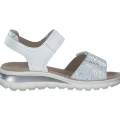 Ara Tampa 47209, Keilsandaletten, Damen, NEBBIA WEISS