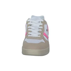 British Knights B47-3616-01 Raww, Schnürschuhe, Damen, white/beige/neon pink