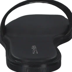 Calvin Klein HW0HW00817, Plateau-Pantoletten, Damen, CK black