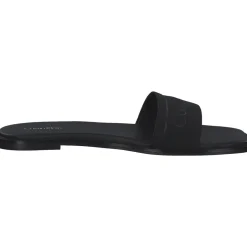 Calvin Klein HW0HW00817, Plateau-Pantoletten, Damen, CK black