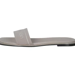 Calvin Klein HW0HW00817, Plateau-Pantoletten, Damen, Crystal grey