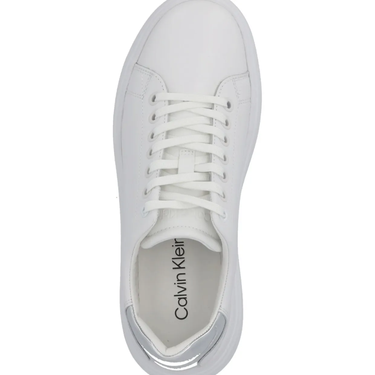 Calvin Klein HW0HW02005, Schnürschuhe, Damen, Weiß