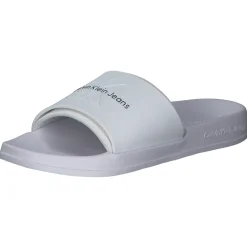 Calvin Klein YM0YM00361, Pantoletten & Badeschuhe, Herren, Bright White