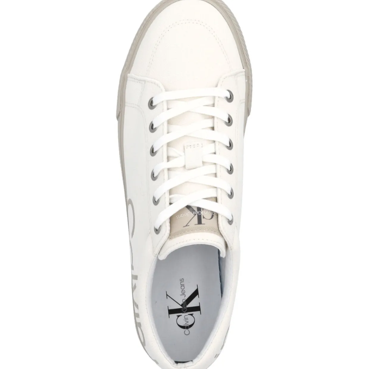 Calvin Klein YM0YM00307, Sneakers Low, Herren, Weiß