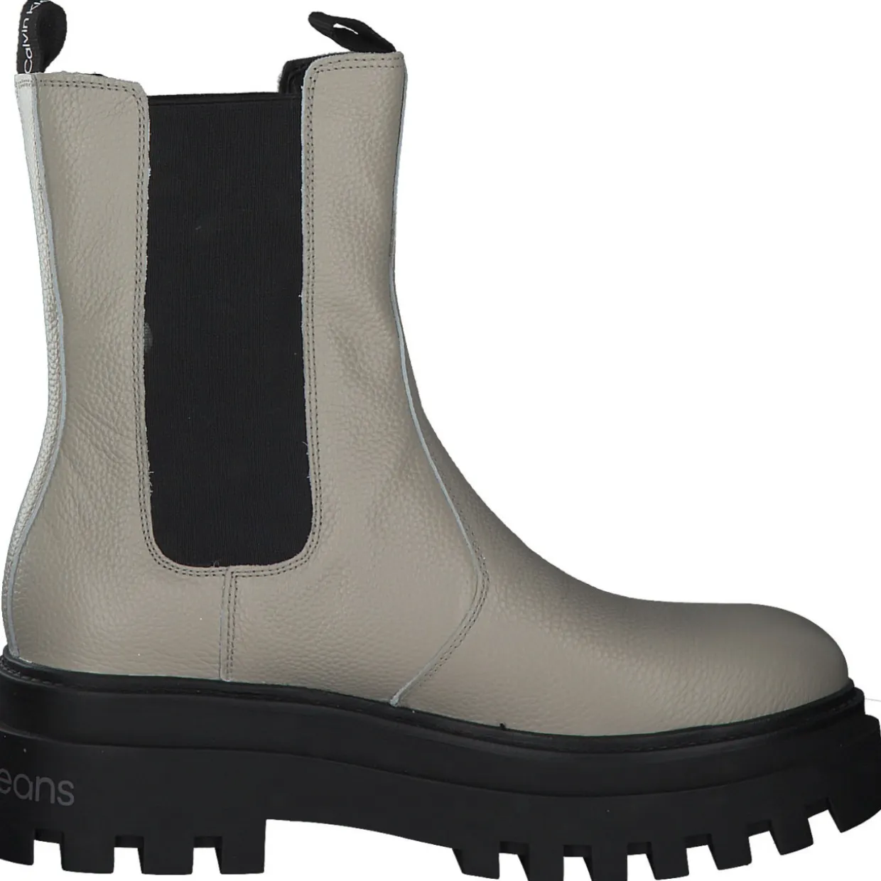 Calvin Klein YW0YW00743, Chelsea Boots, Damen, Beige