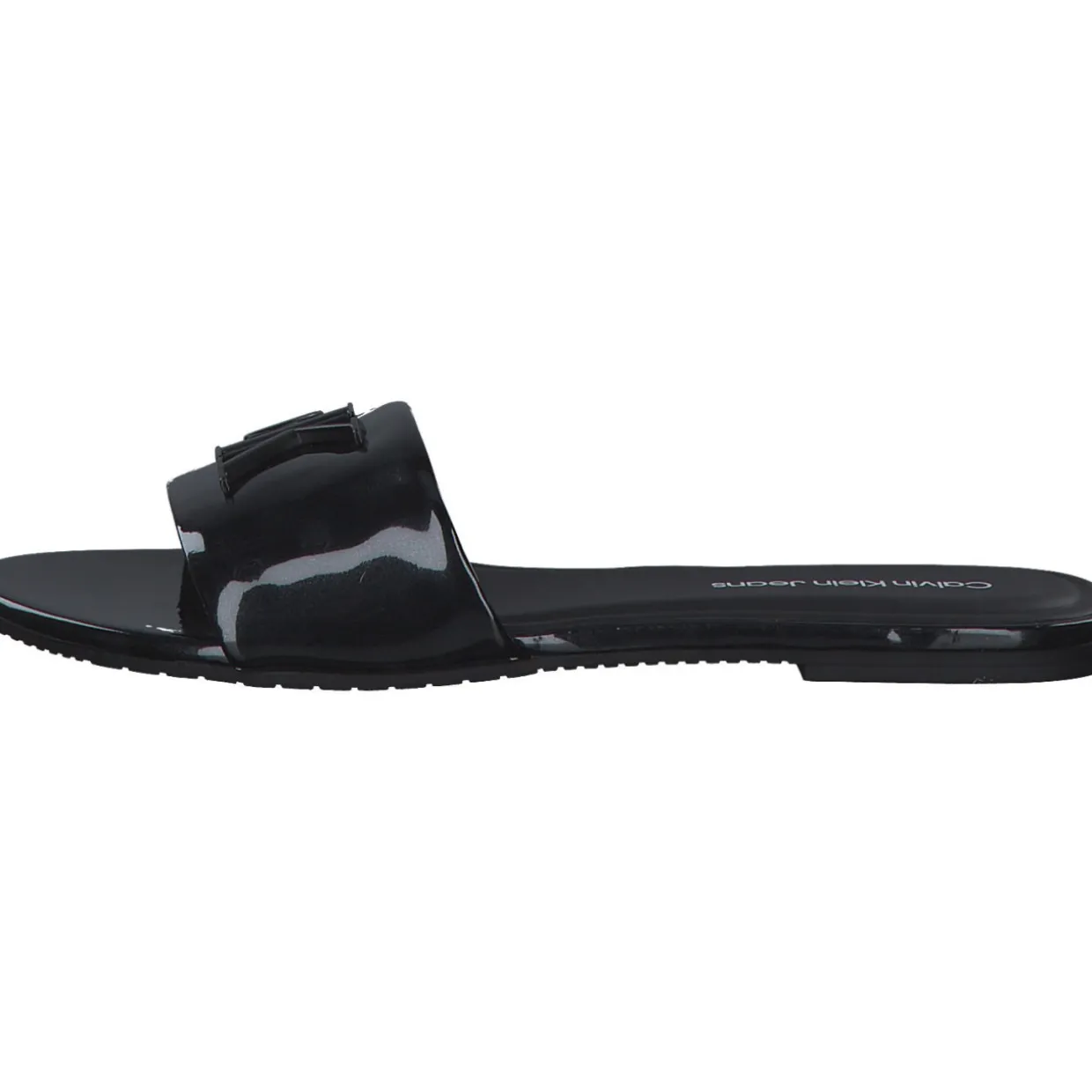 Calvin Klein YW0YW01348, Plateau-Pantoletten, Damen, black