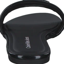 Calvin Klein YW0YW01348, Plateau-Pantoletten, Damen, black