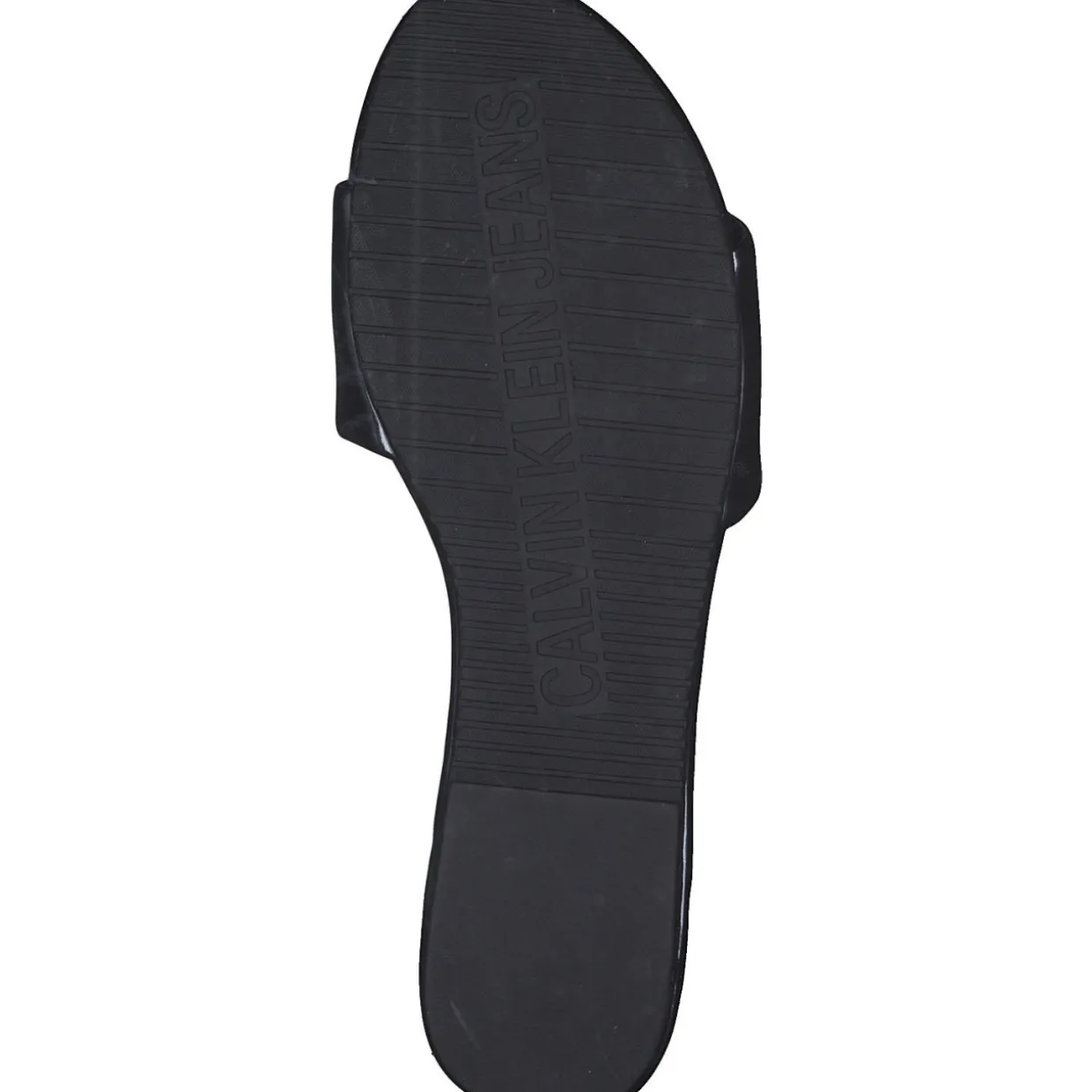 Calvin Klein YW0YW01348, Plateau-Pantoletten, Damen, black