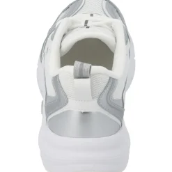 Calvin Klein YW0YW01381, Schnürschuhe, Damen, weiß silber metallic