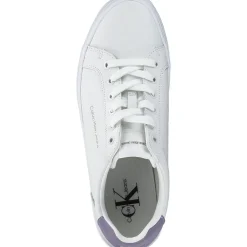 Calvin Klein YW0YW01223, Schnürschuhe, Damen, white/lavendel