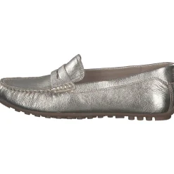 Caprice 24651, Mokassins, Damen, PLATIN METAL.