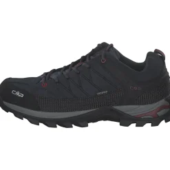 CMP Rigel Low 3Q13247, Trekkingschuhe, Herren, Schwarz (Asphalt-Syrah)