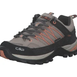CMP Rigel Low 3Q54456 W, Schnürschuhe, Damen, sabbia-salmone