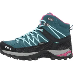 CMP Rigel Mid 3Q12946, Trekkingschuhe, Damen, deep lake-aqua