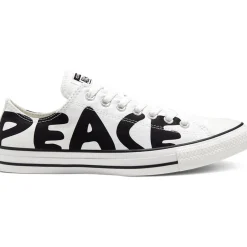 Converse CTAS OX, Sneakers Low, Damen, white/black/white