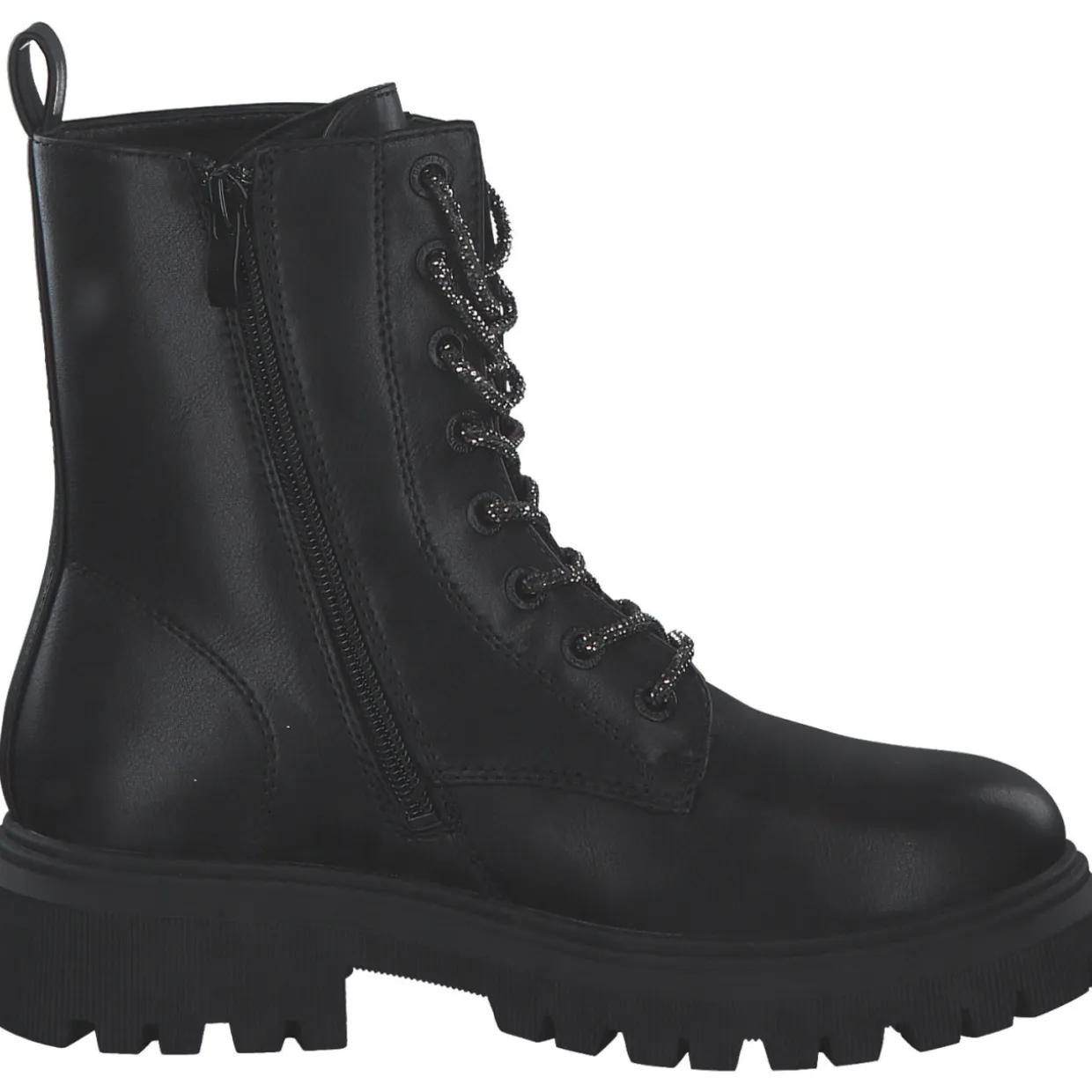 Dockers 49TH720-637660, Stiefel, Kinder, Black (Schwarz)