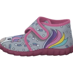 Fischer 641541-669, Hausschuhe & Pantoffeln, Kinder, graubunt